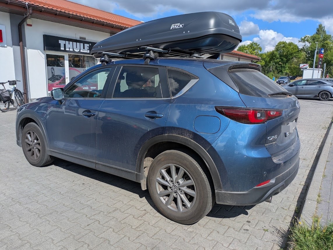 Mazda CX_5 Box dachowy Interpack Traxer 6.6 Mazda CX_5 Box dachowy Interpack Traxer 6.6